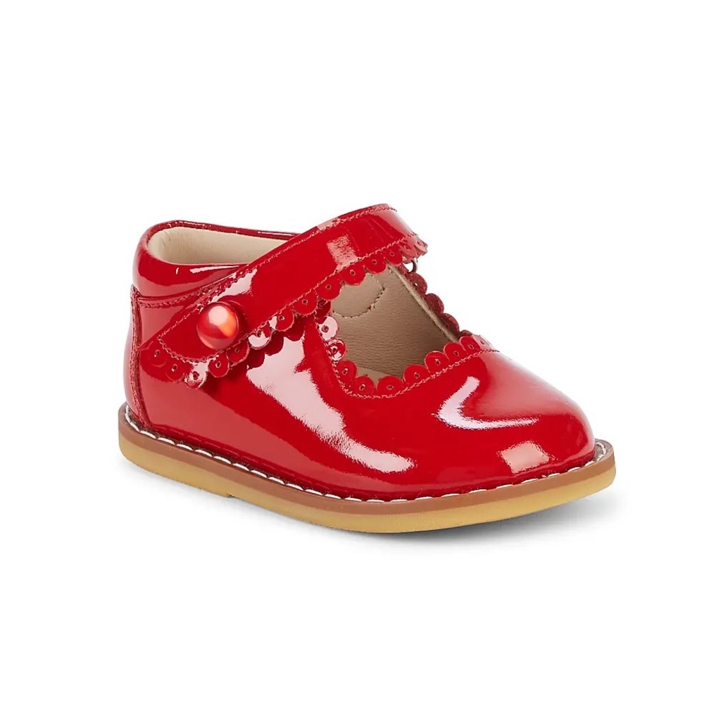 Red Patent Leather Mary Jane Kids Shoe